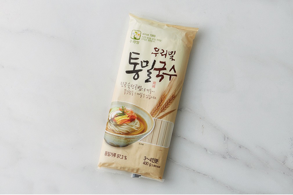 Woorimil Whole Wheat Noodles 400g