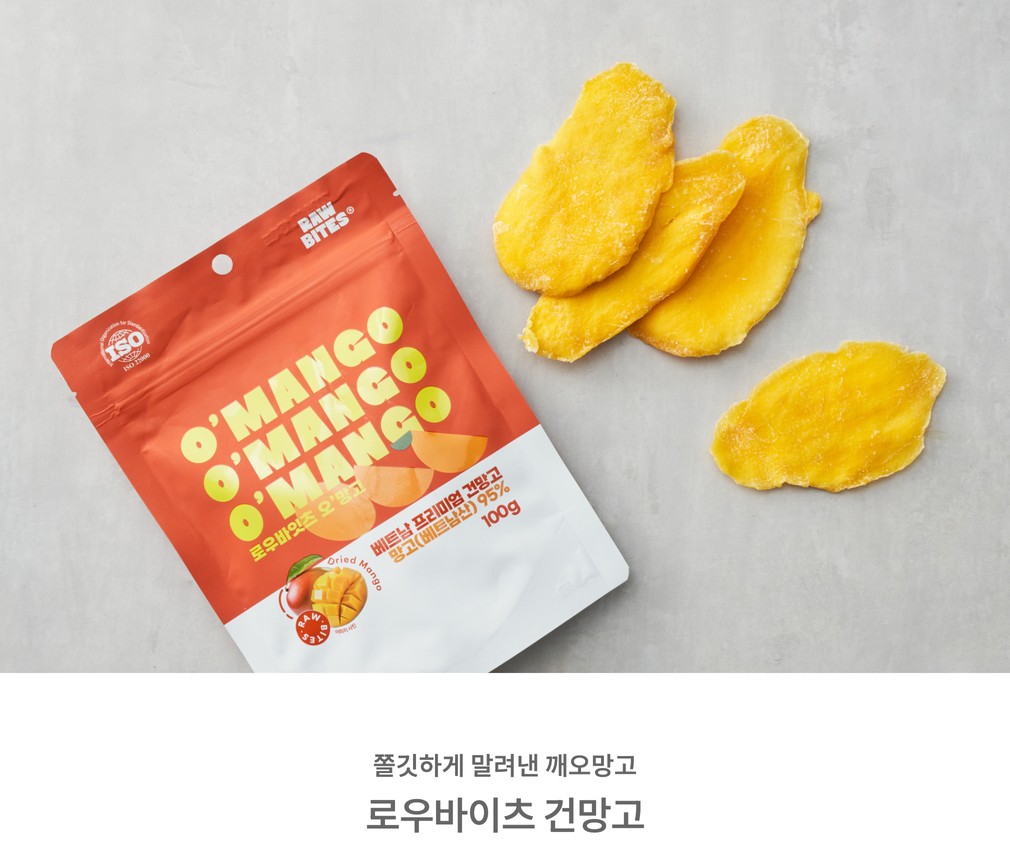 Rawbites Oh Mango 100g