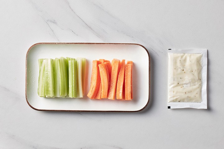 당근과 셀러리 스틱