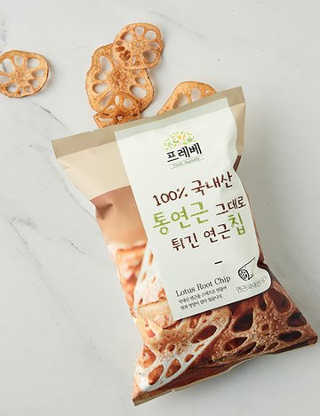 통연근 그대로 튀긴 연근칩 30g