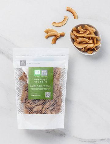 [유가원] 유기농 스위트 코코넛칩 180g