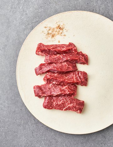 [횡성축협한우] 1+ 한우 치마살 200g (냉장)