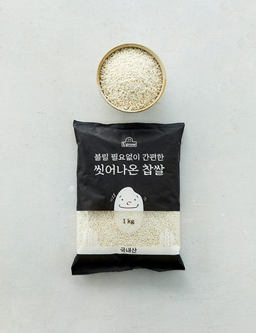 씻어나온 무세찹쌀 1kg