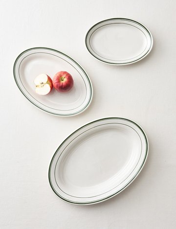 [턱스톤] 그린베이 오발 플레이트 3종 (택1)