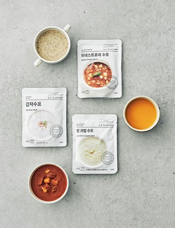 [라쿠치나] 수프 9종 (택1)