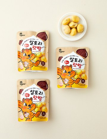 [알토리] 국내산 맛밤 50g*3개