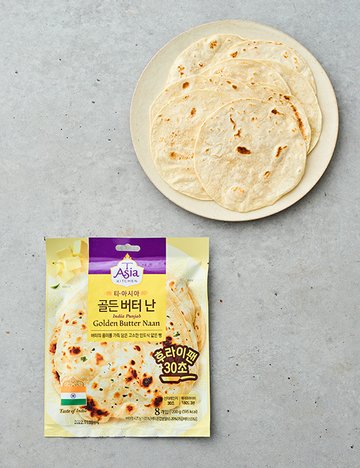 [티아시아] 골든 버터 난 200g