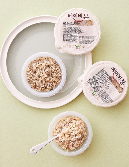 [베이비본죽] 완료기 이유식 : 채소&과일 4종(택1)
