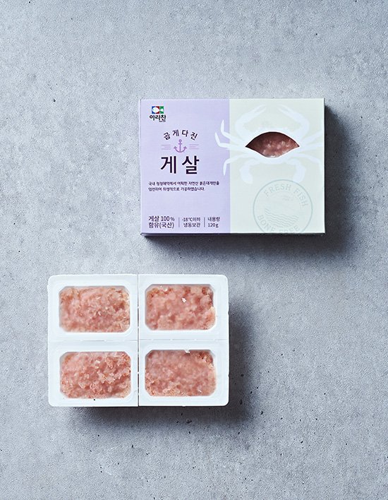 곱게다진 게살 120g (냉동)