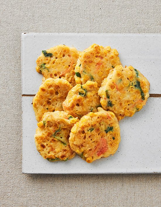 [미자언니네] 옥수수알갱이전 반죽 (냉동)