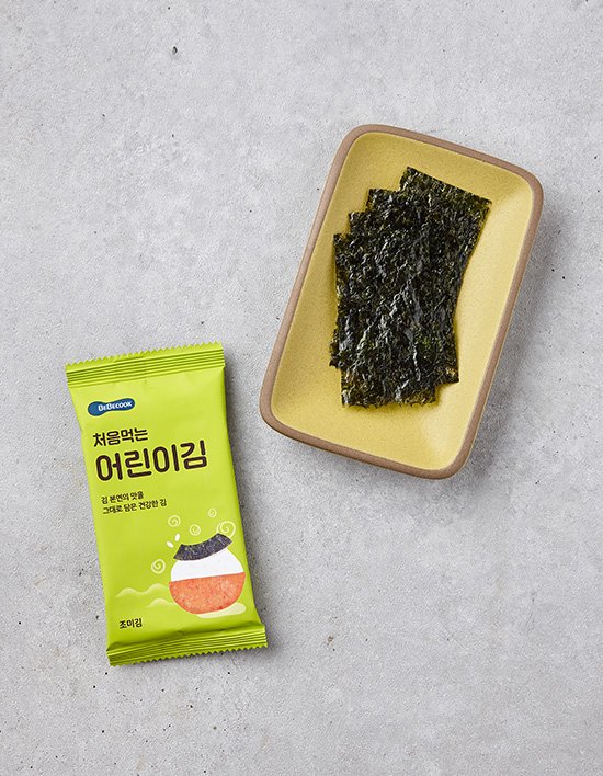 [베베쿡] 처음먹는 어린이김 오리지널 10봉 (1단계)