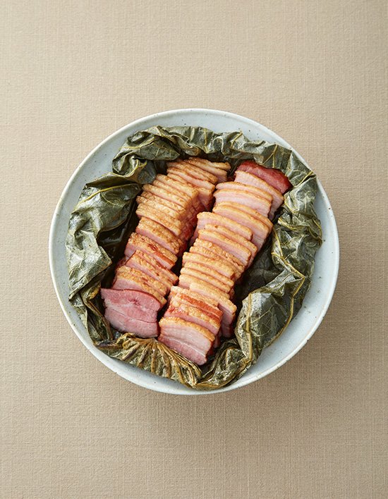 [배나무골] 연잎 삼겹살 (냉장)