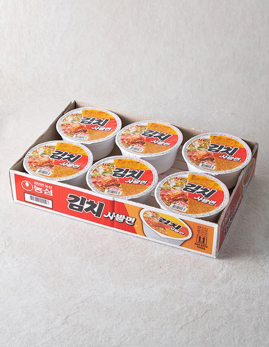 [농심] 김치사발면 6입