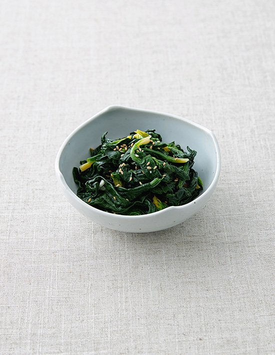 [둥구나무] 시금치나물