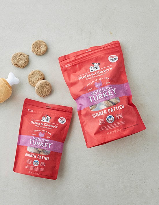 [스텔라앤츄이스] DOG 동결건조 디너패티 칠면조 397g