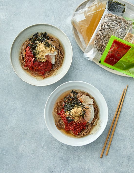 [산메촌] 메밀 비빔막국수(2인분)
