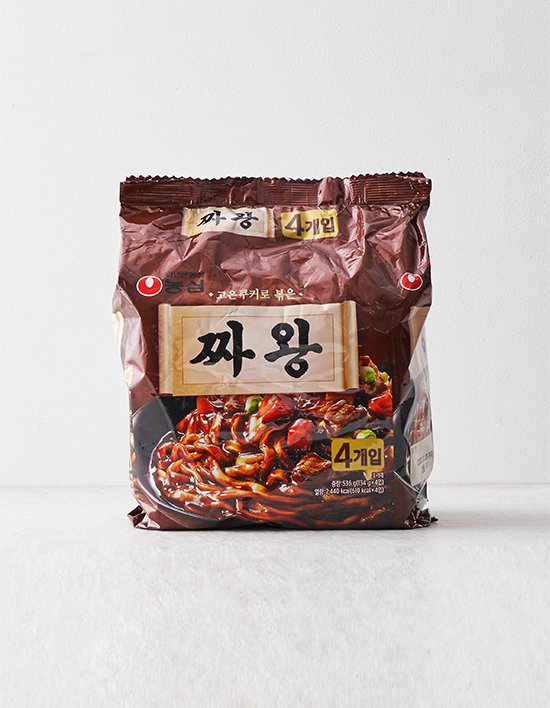 [농심] 짜왕 4입
