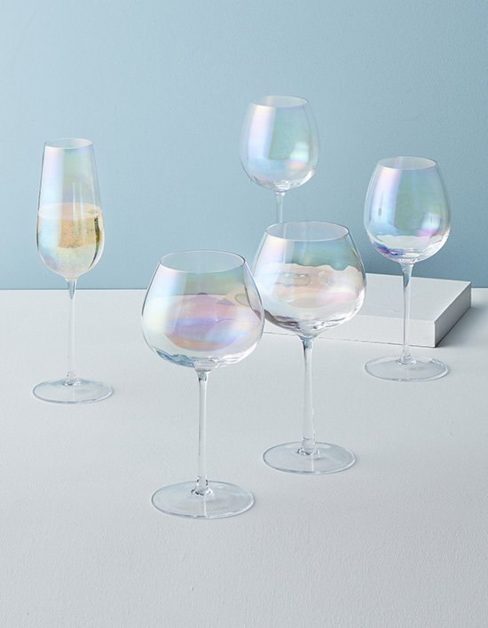 [LSA] 펄 와인글라스 4pcs 3종