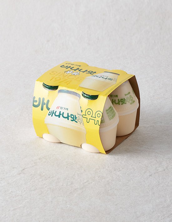 [빙그레] 바나나맛 우유 (240mL X 4개)