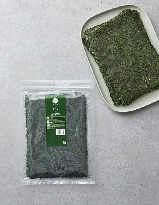 [바다숲] 청태김 70g