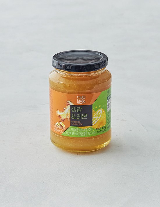 [초록원] 생강 레몬차 560g