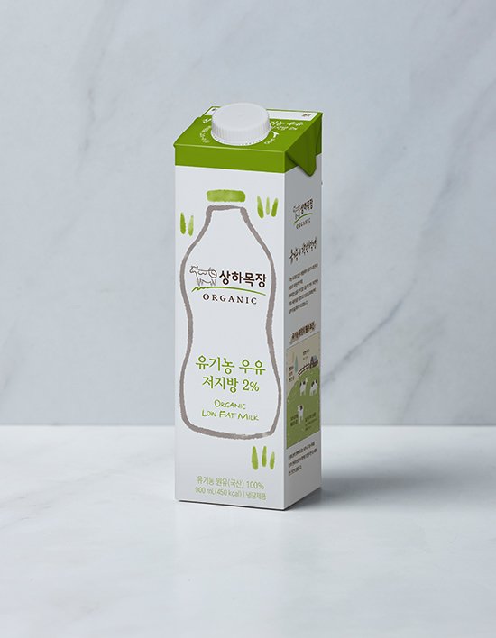 [상하목장] 유기농 우유 저지방 900mL