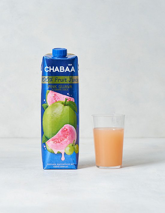 [차바] 핑크구아바 포도 주스 1000mL