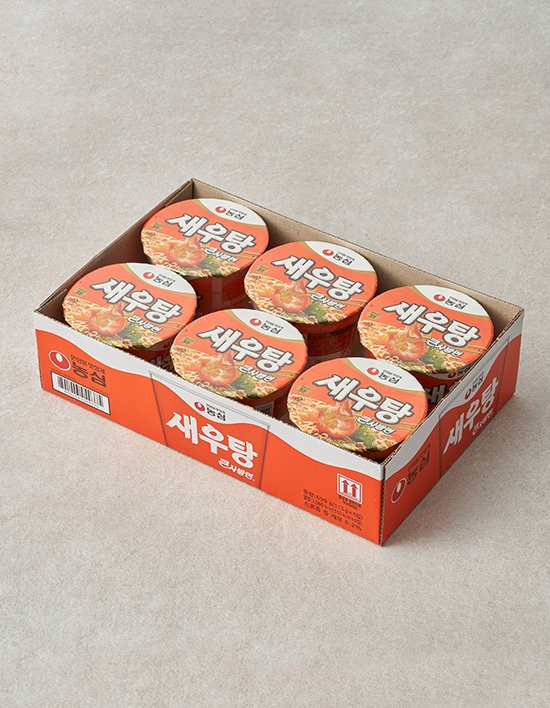 [농심] 새우탕 큰사발 6입