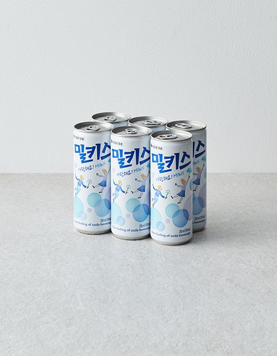 [롯데칠성] 밀키스 (250mL X 6개)