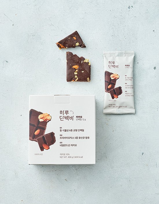 [프로틴방앗간] 하루단백바 카카오 1박스 (45g X 10개입)