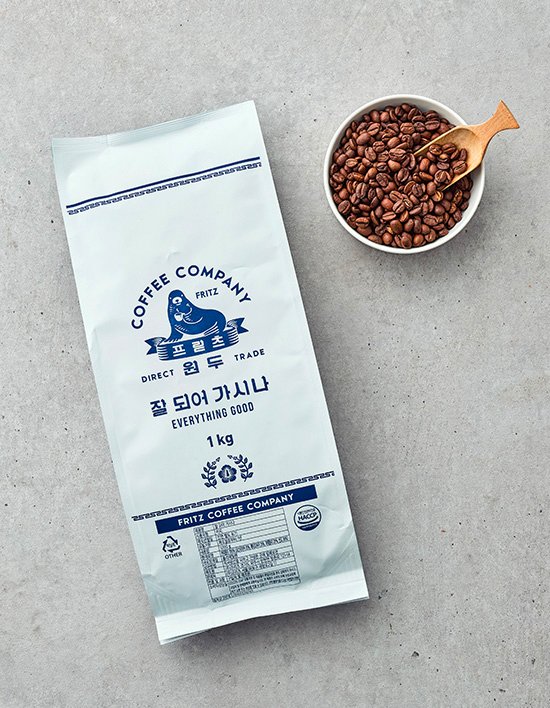 [프릳츠] 블렌딩 원두 1kg (잘되어가시나)