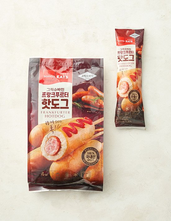 [그릭슈바인] 프랑크푸르터 핫도그 340g(85gX4개입)