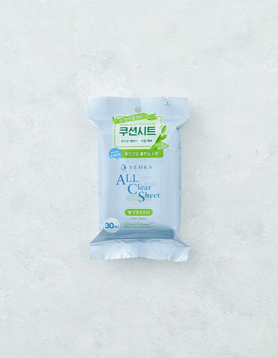 [센카] 올 클리어 시트 프레시 30매입 (클렌징티슈)