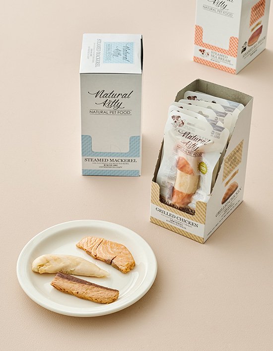 [내추럴키티] CAT 통살간식 1box 7종 (택1)