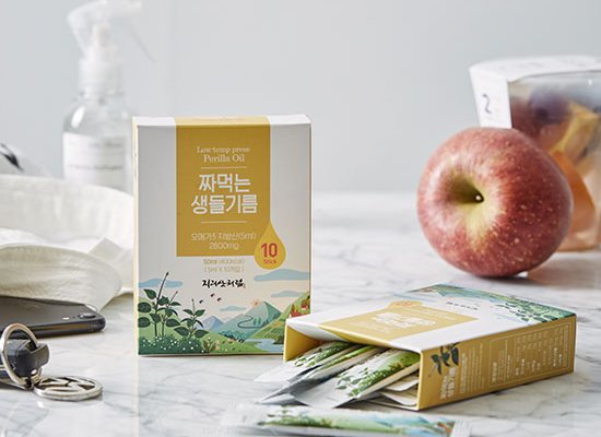 짜먹는 생 들기름
