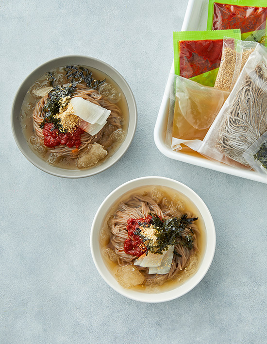 [산메촌] 메밀 물막국수 2인분