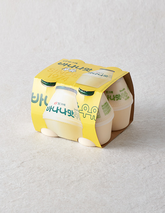 [빙그레] 바나나맛 우유 (240mL X 4개)