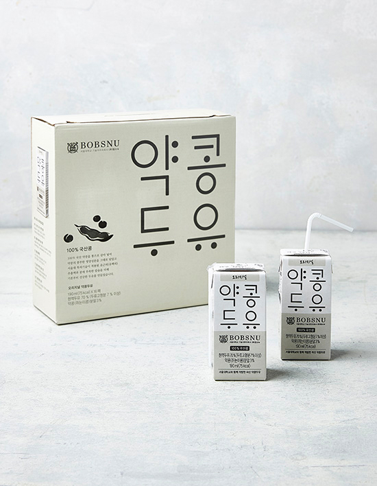 [밥스누] 서울대 오리지널 약콩 두유 (190mL X 16개)